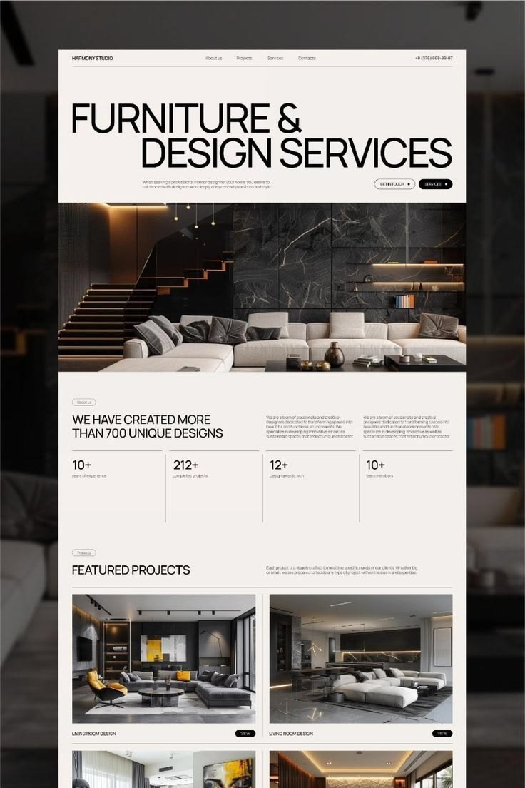 Home & Interiors website