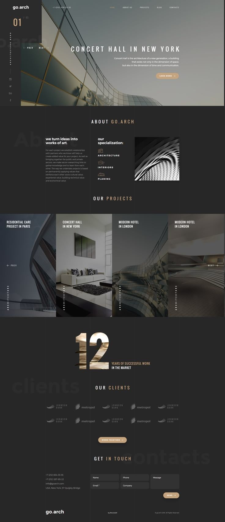 Architecture & Property website
